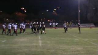 apache junction high school football 2009 david gamboa kicker