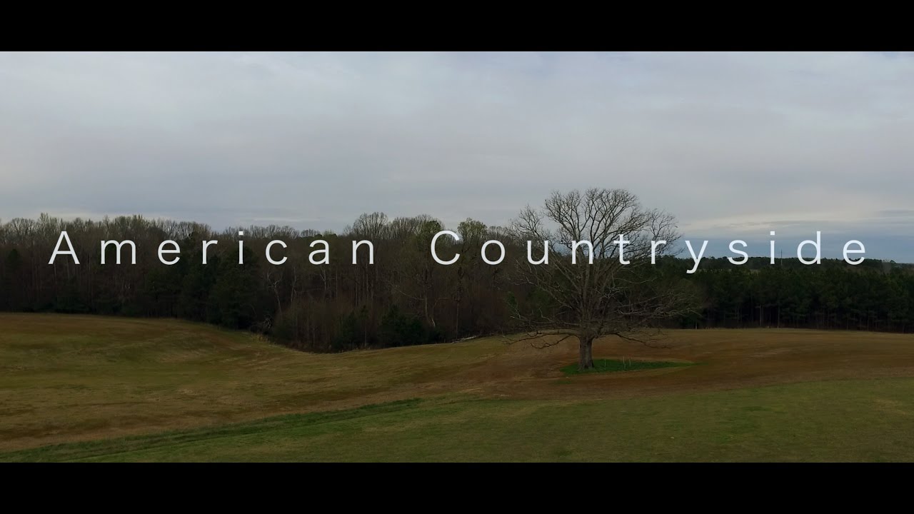 AMAZING CINEMATIC DRONE FOOTAGE  American Countryside
