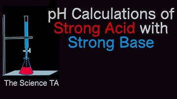 How to do pH Calculations of a Strong ACID with Strong BASE Titration (ALL STAGES) / Titration Curve