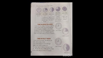 Class-2 Maths Chapter -12 Time