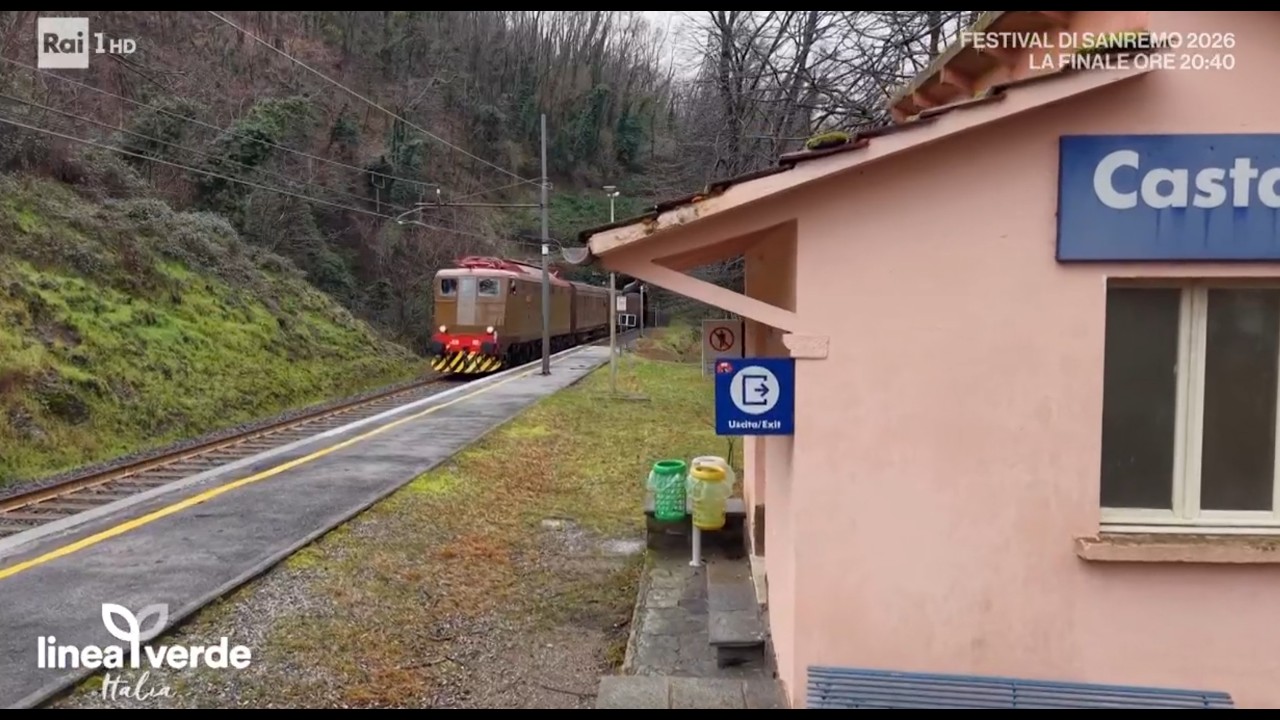 La Ferrovia Porrettana - Linea Verde Italia - Rai 1 - 28/2/2026 - Luigi Cantamessa - Fondazione FS