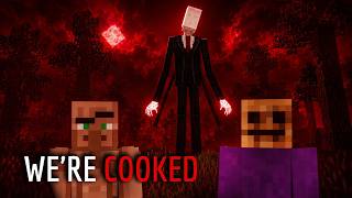 We Survived Minecraft's Scariest Slenderman MOD screenshot 3