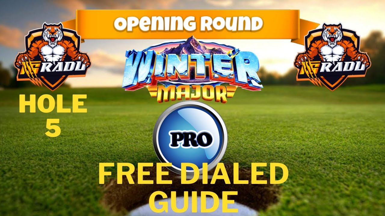 Golf Clash Winter Major Pro Opening Round Hole 5 YouTube