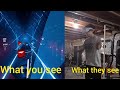 What you see vs what they see | BEAT SABER