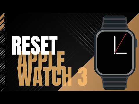how to reset apple watch series 3 - YouTube