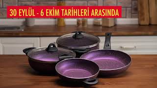Kumsal Tencere ve Tava Çeşitleri hem ŞOK'ta, hem de Cepte ŞOK’ta #ŞOKUcuz!