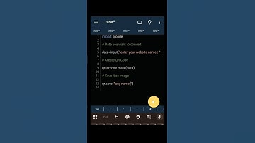Learn how to create a QR code in Python in just 3 lines of code!  #python #coding #shorts #PySnap