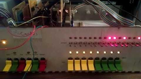 Cactus Front Panel Test Blinkenlights