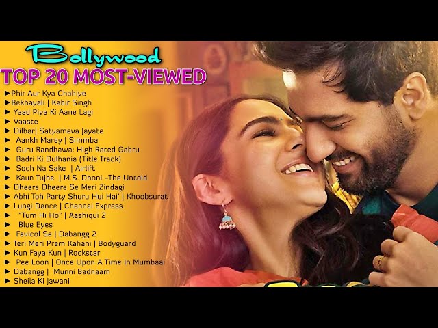 Top 20 Bollywood Hindi | Best Romantic Songs | Best of Arijit Singh, Jubin Nautyal class=