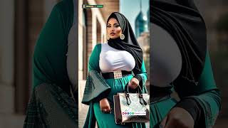 Muslim Woman In Contemporary Fashion Ai Model Lookbook