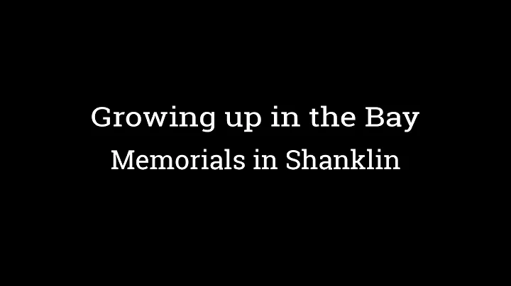 Growing up in the bay - Memorials in Shanklin