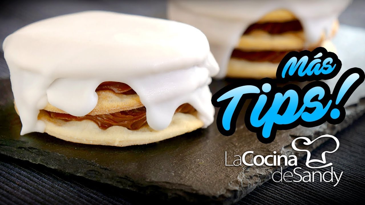 Como hacer Alfajores Santafesinos ⚠️Secretos y Tips en Recetas de Comidas Faciles y Rapidas
