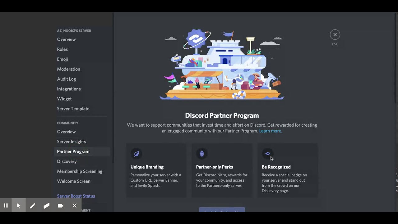 How to make your discord server a community server - YouTube