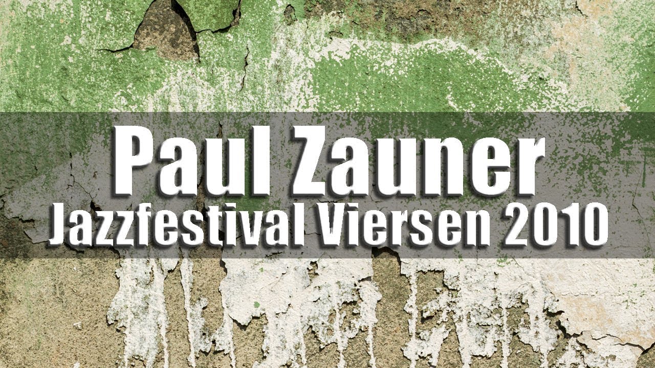 Paul Zauner's Blue Brass - Jazzfestival Viersen 2010