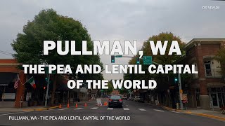 Pullman, WA  Driving Downtown 4K