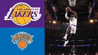 Lakers vs Knicks | Lakers GameTimeTV | Lakers Team Highlights
