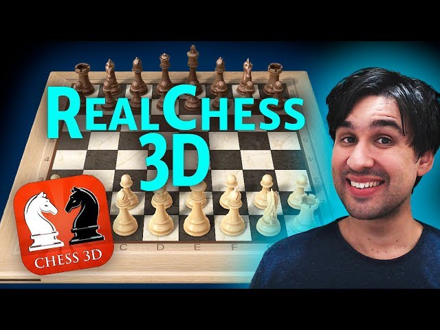 Mais um aplicativo para jogar xadrez 3D: Real Chess 3D! 