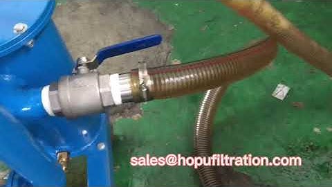 Mini waste oil filter machine, portable lube hydraulic oil purifier