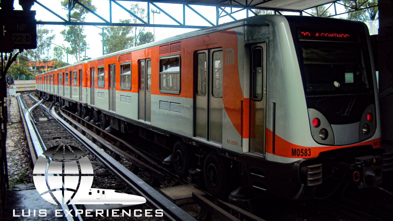 TRENES BOMBARDIER CAF NM-02 LINEA 2 METRO DE LA CIUDAD DE MÉXICO