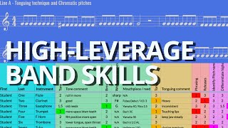 Impactful Band assessments that actually help you and your students
