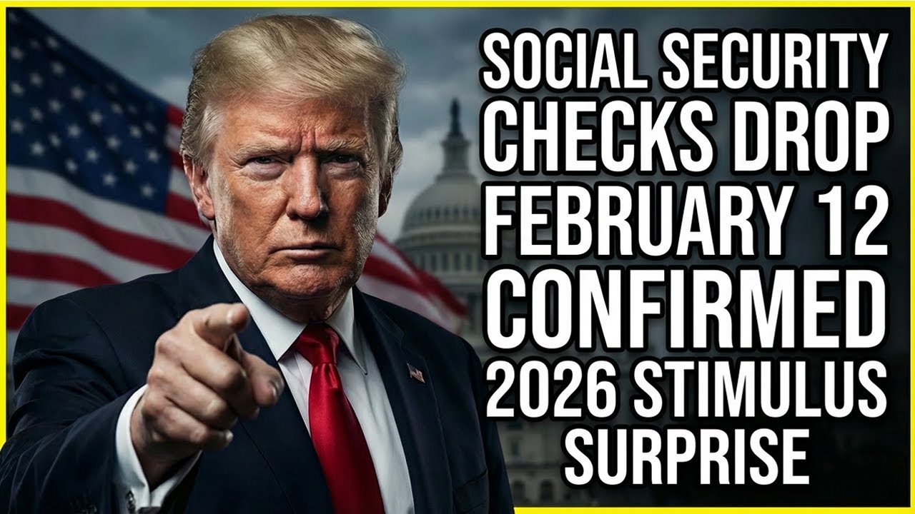 Social Security Checks Drop February 12th — And a Stimulus Surprise for 2026