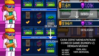 cara mendapatkan { COINS } dengan mudah di games ( KUNGFU Z ) no ribet no mod no hoax screenshot 1