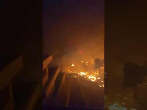 Wildfire engulfs Omiš as homes burn and evacuations begin