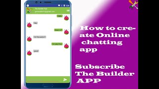 How to create Online Chatting app in Kodular screenshot 5