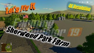 ["Sherwood Park Farm", "4k resolution", "4k resolution video", "4k video", "farm sim", "farming", "farming simulator", "farming simulator 19", "farming simulator 19 timelapse", "farming simulator 2019", "farming simulator mods", "farming simulator timelap