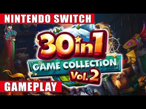 30-in-1 Game Collection: Volume 2 Nintendo Switch Gameplay