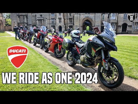 Ducati We Ride as One 2024 on a Multistrada V4S Grand tour!