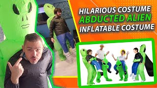 Inflatable Alien Abduction Costume - Contest Winner!! Funny Costume Ideas - Alien Carry Me Costume