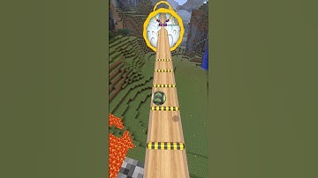 Going Balls in Minecraft map 🥹#shorts #goingballs