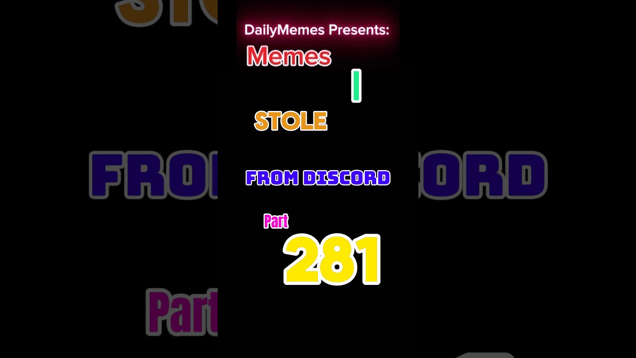 Memes I Stole from Discord Part 281 