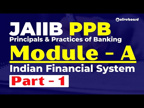 JAIIB Exam Preparation || JAIIB PPB Module A || Part - 1 || Complete Revision