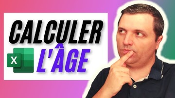 Excel calcul ÂGE à partir de la DATE de NAISSANCE (+2 astuces pro 👔)
