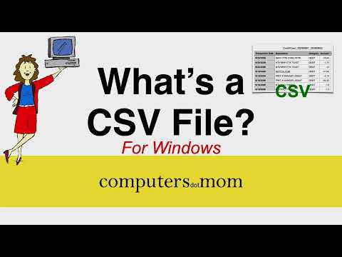What is a CSV file, and why would I use one? (Windows) [2026]