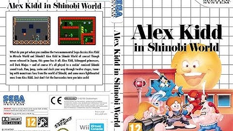 Alex Kidd in Shinobi World - Sega Master System - Any%- Speedrun in 9m30s