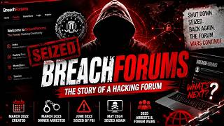 BreachForums: The Dark Web Hacking Forum, Seized, Shut Down & Back Again
