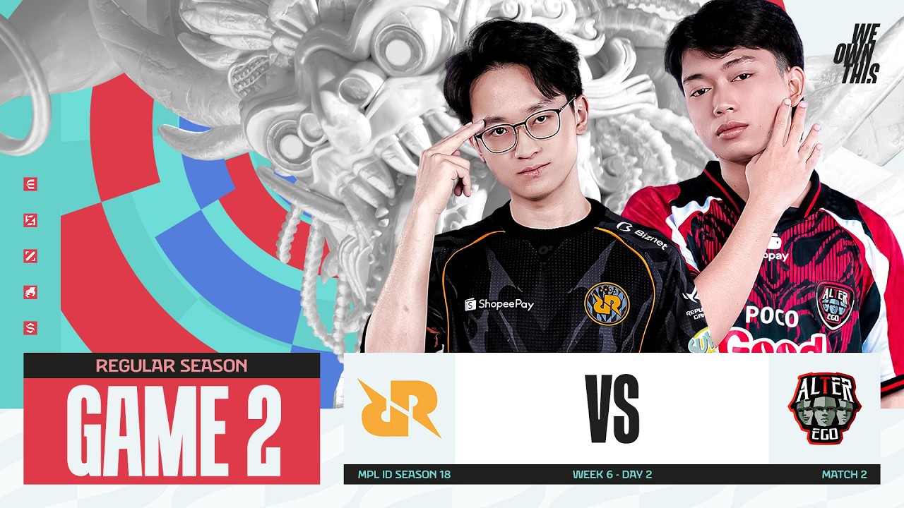 RRQ vs AE | Regular Season Week 6 Day 2 | Game 2 | #MPLIDS18