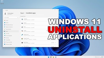 Windows 11: How to Uninstall Applications and Programs [Guide]