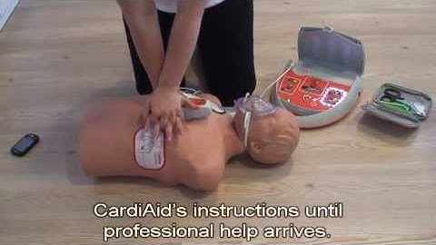 Introduction and How to use CardiAid Automated External Defibrillator