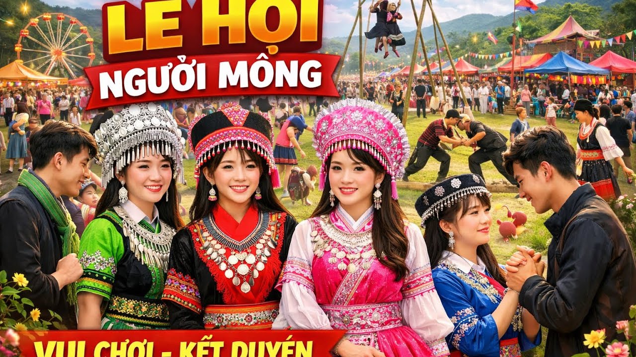 LỄ HỘI CỦA NGƯỜI MÔNG Ở VÙNG CAO TÂY BẮC -GẶP TOÀN GÁI XINH ĐI TÌM BẠN ĐỜI ...