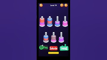 ll NUTS AND BOLTS GAME ll LEVEL 19 #like #games #youtube #gaming # shorts