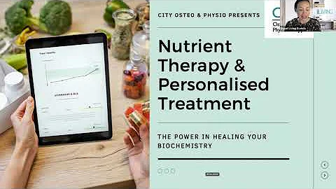 Nutrient Therapy webinar with Alicia Davenport