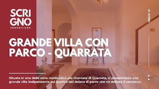 Grande Villa con parco a Quarrata