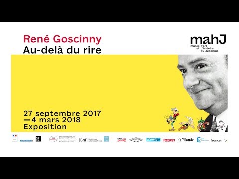 Teaser exposition "René Goscinny. Au-delà du rire"