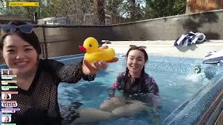 Potasticp Stream - Jacuzzi Shenanigans Bbq In Snow W