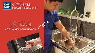 BepXANH.com | Khám phá vòi rửa chén dây rút Malloca K046-S cực tiện lợi