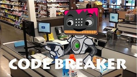 A barcode reader project with the BBC micro:bit and Mr Bit coding software